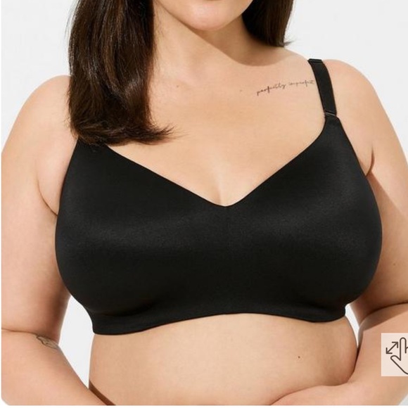 2-pack Torrid Dream Wire-Free Bra 40DD - White and Black - Picture 2 of 9
